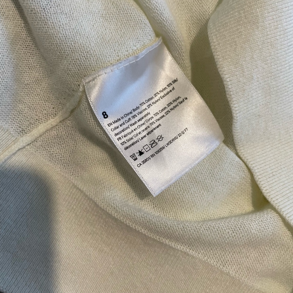 lululemon athletica White Crew Neck Sweater - Picture 7 of 7
